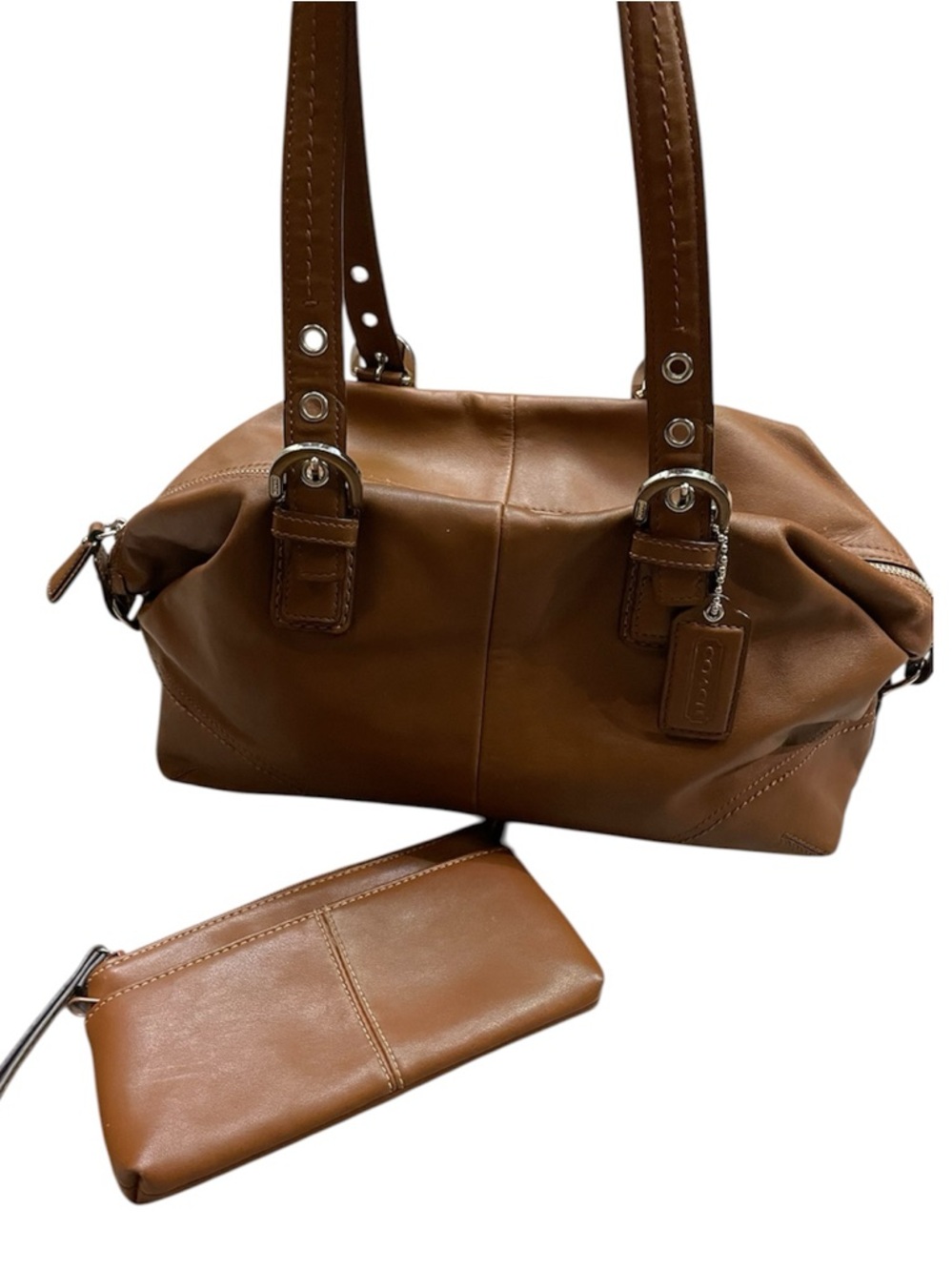Coach Soho Leather Shoulder Bag - Picture 2 of 16